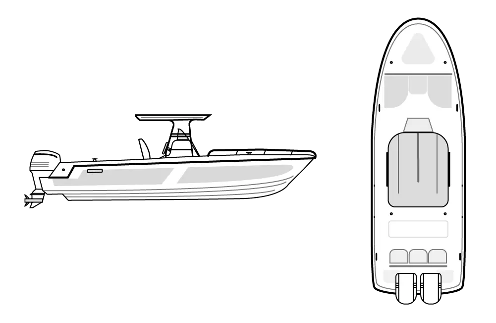 T-TOP / HARD TOP BOATS 